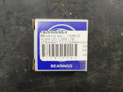 Deep Groove Ball Bearing 6203DDUC3