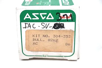 NEW ASCO 304-353 REBUILD KIT 304353