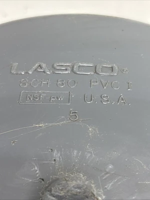 New | in-Stock Lasco Pipe Cap Sch 80,8” Electrical Fittings Indiana US | J&J Industrial Supply #1354719