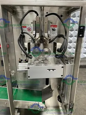 USED ALPHA PACK PA-100L SINGLE LINE AUTOMATIC SACHET MACHINE