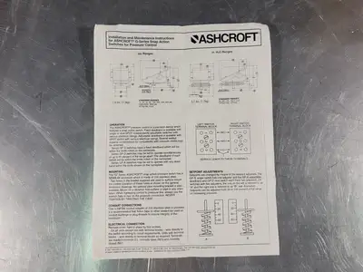 NEW ASHCROFT GPDN4GGB25