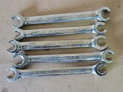 Open Wrench Set (15pcs) and Stubby Combination Wrench Set (10pcs)