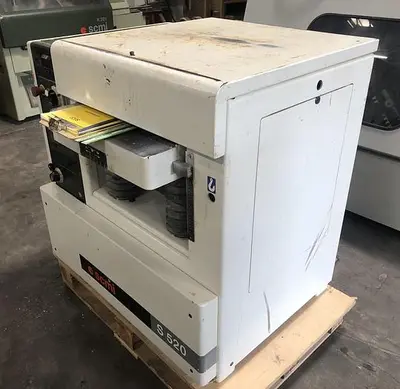 USED SCMI S-520, 20" STRAIGHT-KNIFE PLANER