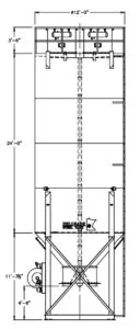 Belgrade 700 BARREL ROUND Portable Split, Silos | Iron Listing (2)