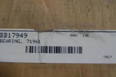 VALMET BEARING 71961 TWO AVAILABLE NEW UNIT STOCK S-491