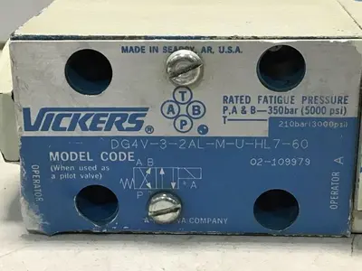 USED VICKERS DG4V-3-2AL-M-U-HL7-60