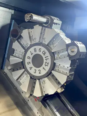 Used DN SOLUTIONS Puma 4100LB Horizontal Machining Centers Texas US | Harris Machine Tools, Inc. #1293231