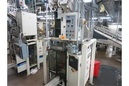 Hayssen 8-16HR FF&S filter pacfiller & servo auger powder filler
