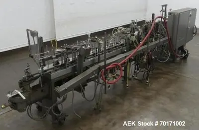 Used Ames MFG Bartelt IM10-11 Pouching Machine – Stand-Up Delta Bottom Zipper Bag Packaging System