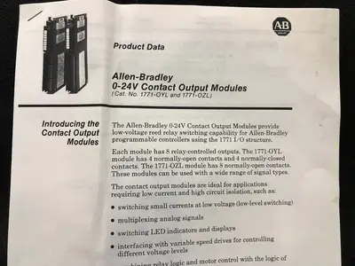 NEW ALLEN-BRADLEY 1771-OYL