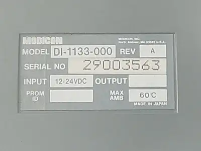 USED MODICON DI-1133-000