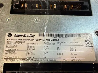 Allen-Bradley 2094-BC04-M03 Kinetix 6000 (10.5.3)
