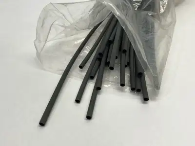 EPS200-1/8-48"-BLACK | 3M  Heat Shrink Tubing 48" Length LOT OF 34 - New Other