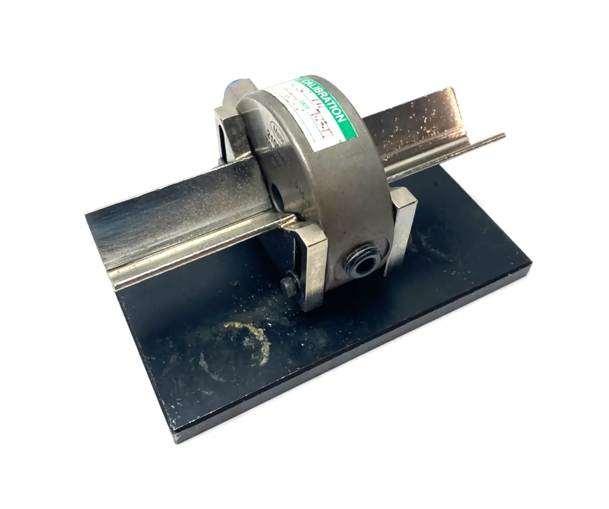 Used MAHR DIMENSIONAIR 2-JET AIR RING GAUGE W/ GUIDE CHUTES & BASE PLATE Air Gages Michigan US | Maverick Industrial Sales #1122812