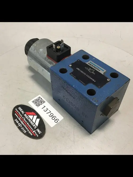 Used MANNESMANN REXROTH 4WE10EA33/CG24N9K4 Valves/Fittings Michigan US | Ideal Machinery #593813