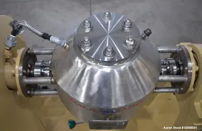 Used PAUL O ABBE RCVD-12 Double Cone - V Rotary Vacuum Dryers Illinois US | Aaron Equipment #85624