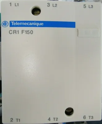 NEW SET OF TELEMECANIQUE CR1-F150 INTERLOCKING CONTACTORS CR1F150