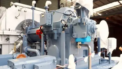 Unused Triveni Steam Turbine Generator – Model TST-2100LR, 9.8 MW, 1800 RPM