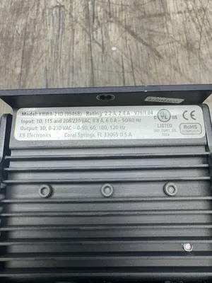 USED KB ELECTRONICS KBWA-23D