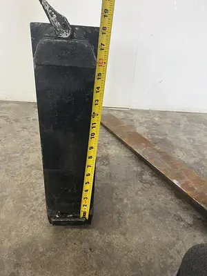 USED KENHAR K-526 FORKLIFT FORKS 37 1/2" X 21 3/8" X 1.5"