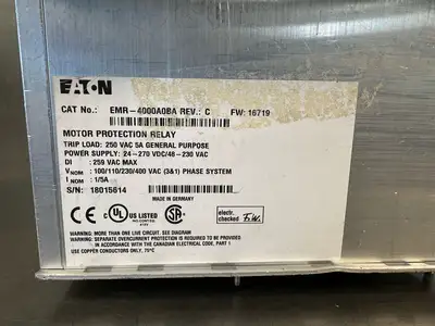 Eaton EMR-4000 EMR-4000A0BA REV. C (4.5.2)