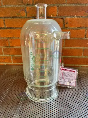Used CHEMGLASS 10 LITER JACKETED PROCESS REACTION VESSEL Glassware - Other California US | Equipment Lab #1407301