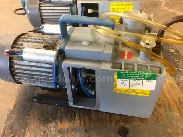 Used Vacuubrand RS-8 Vacuum Pumps Delaware US | United Machine Co. #1563981
