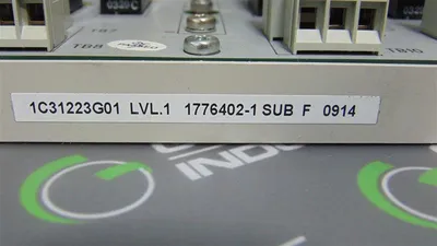 Westinghouse Emerson 1C31223G01 Ovation Relay Panel Module 3A99239G Sub F Used