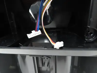 5304530762 Electrolux Left Refrigerator Door Black Stainless Ice Dispenser