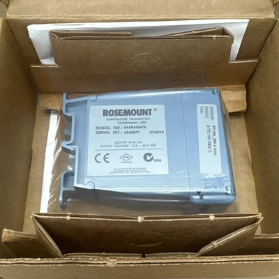 NEW Emerson Rosemount 644RANAF6