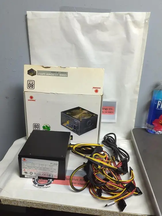 Used COOLMAX 120MM/ZP-380B Power Supplies | Surplus Asset Holdings #1207173