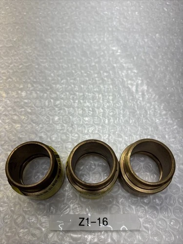 ** New (Lot Of 3) Brass Agitator Gland Bushing 6A412 Fast Shipping &Warranty#