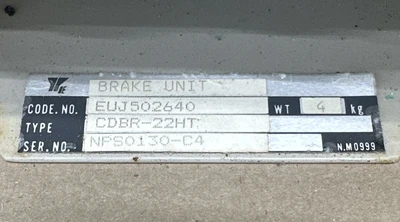 NEW Yaskawa CDBR-22HT