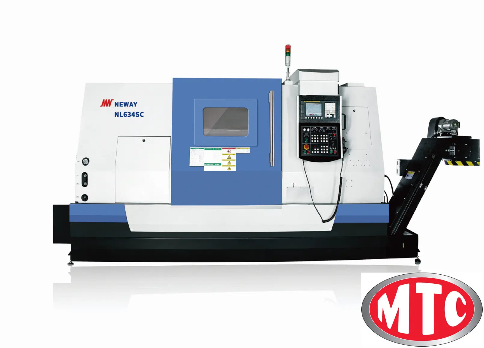 Neway CNC Heavy duty Slant bed lathe w/ Fanuc control