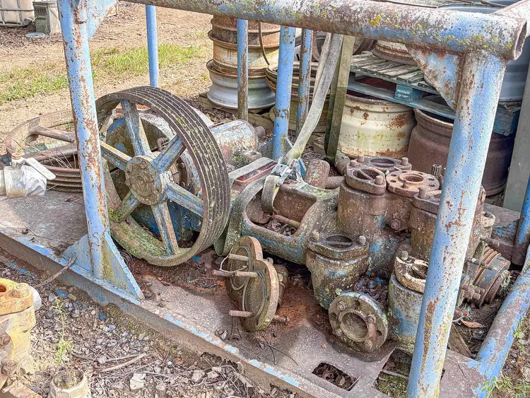 Used GARDNER DENVER FXF (FF-FXF) 4" X 5" DUPLEX PISTON MUD PUMP Piston Pumps Pennsylvania US | East West Machinery & Drilling #1417800