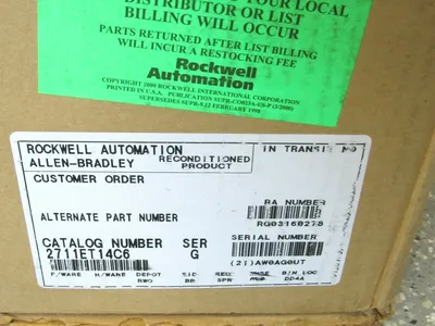 REFURBISHED ALLEN BRADLEY 2711E-T14C6 PANELVIEW 1400E TOUCH SCREEN TERMINAL
