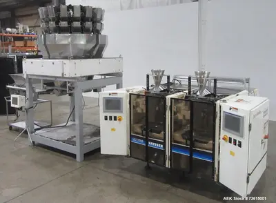 Used HAYSSEN ULTIMA 8-1 Net Weigh Filler Scale Vertical Form & Fill Illinois US | Aaron Equipment #760649