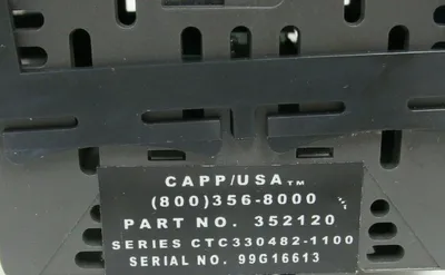 NEW CAPP USA 352120 CTC330482-1100 TEMPERATURE CONTROLLER CTC3304821100
