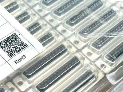 G17S2500110EU | Amphenol  D-Sub Standard Connectors 25P Fixed Precision TRAY OF 50 - New