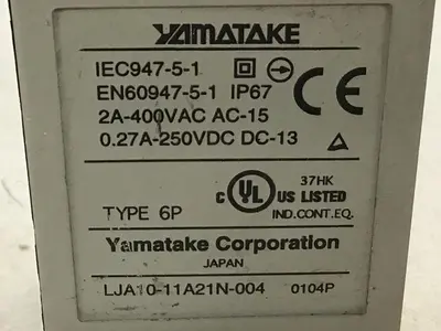 USED YAMATAKE LJA10-11A21N-003