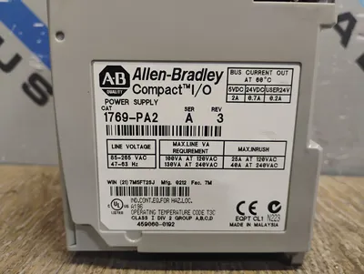Allen-Bradley 1769-PA2 Electrical/PLC/Automation | ESS Industrial Equipment Sales (4)