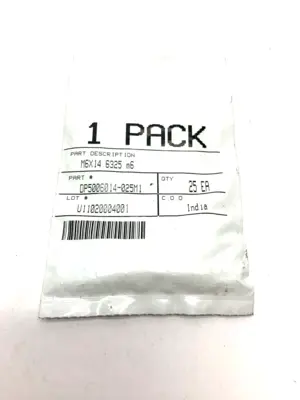 DP5006014-025M1 Dowel Pin M6x14 6325 m6 PACK OF 25 - New