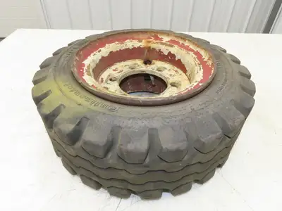 Continental 16x6-8 Forklift Tire Traction Pneumatic Black 6x125mm Rim
