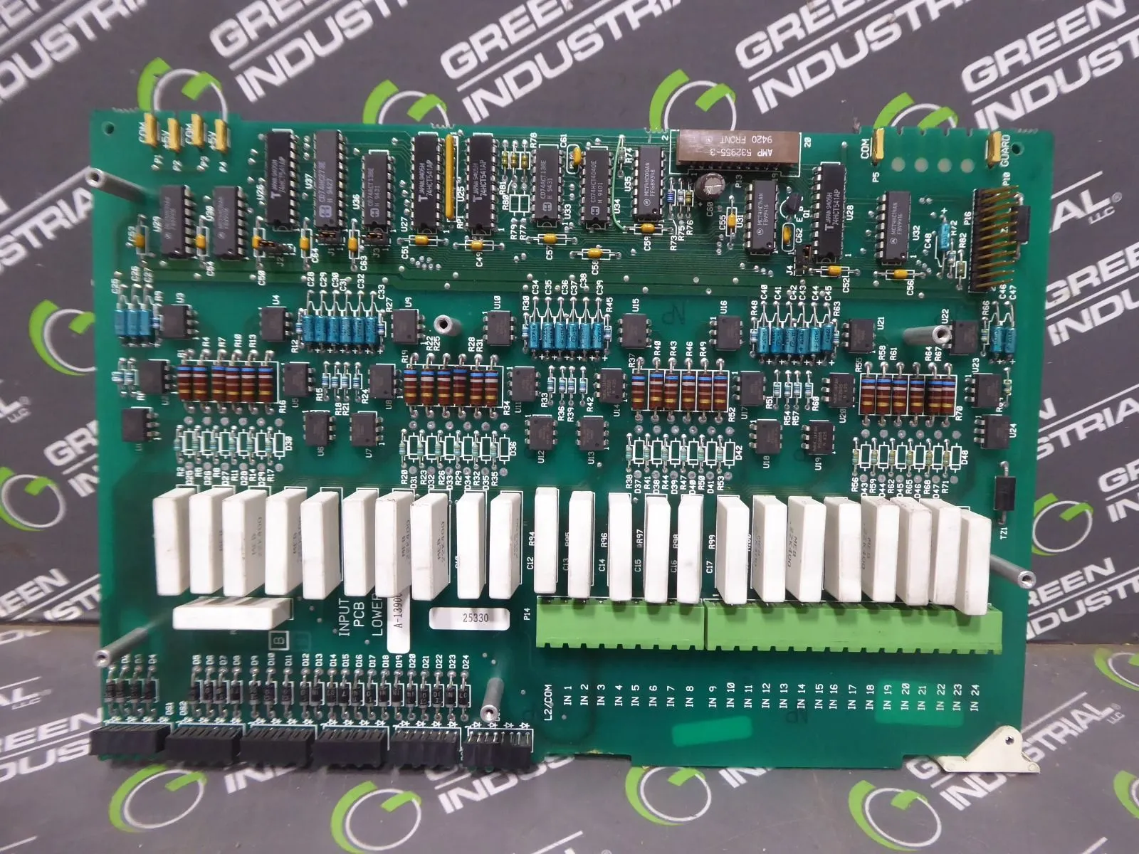 Barber Colman A-13900 Lower Input Card MACO 6000 Used