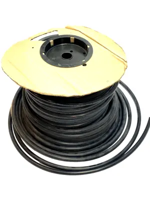 USED PARKER NYLON TUBING 1/2" OD 3/8" ID 0.062" WALL BLACK