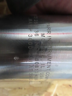 Parr Instrument Co. High Pressure Mini Lab Reactor