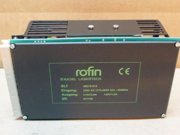Used ROFIN 605-17065 Power Supplies Michigan US | Ideal Machinery #703004
