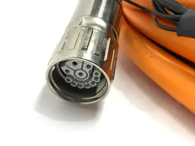 USED BOSCH REXROTH HYBRID CABLE 20M 023DBB-NN-020,0 MISSING SCREW