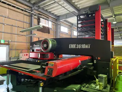 2009 AMADA EMK 3610 NT CNC Turret Punch Press | MacLean Machinery Network LLC (1)
