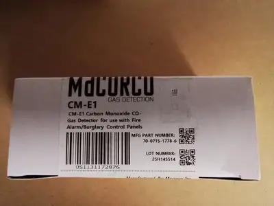Used Macurco CM-E1 Gas Analyzers / Detectors US | Infinity wholesale & Supply LLC #1305663